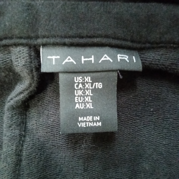 Tahari Jacket Women XL Button Down Collared Blazer Style Front Pockets Classic - Picture 3 of 10